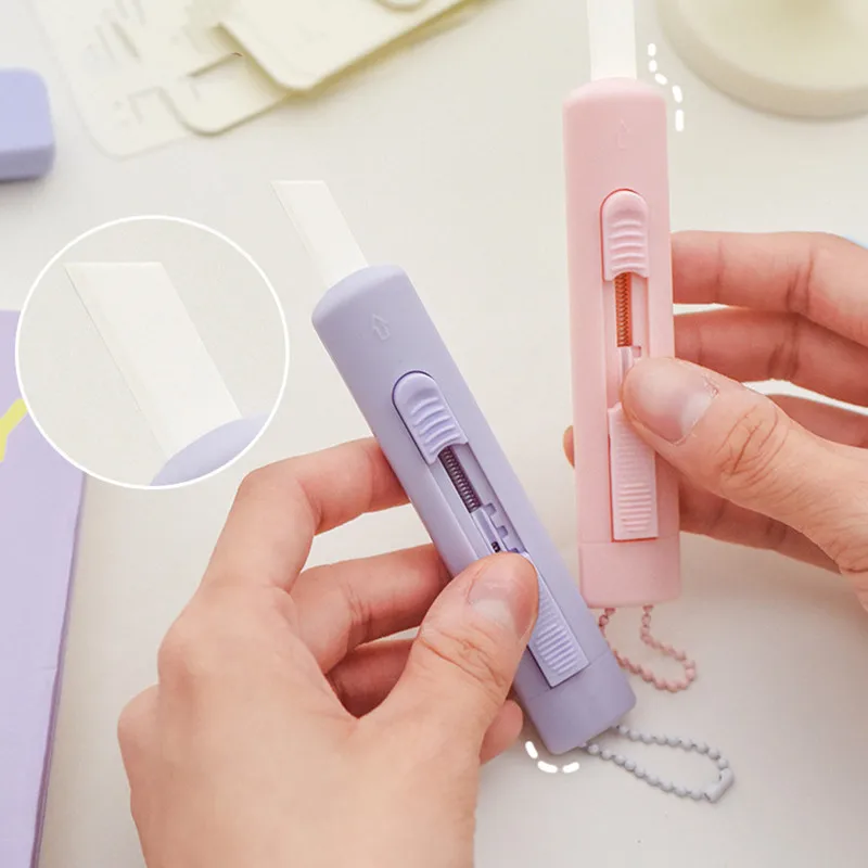 Taglierina in ceramica Tascabile scuola , borsetta, ufficio 29 1 pezzo carino coltello pieghevole coreano Fashoin Mini coltello multiuso piccolo tagliacarte portatile per bambini bella 1