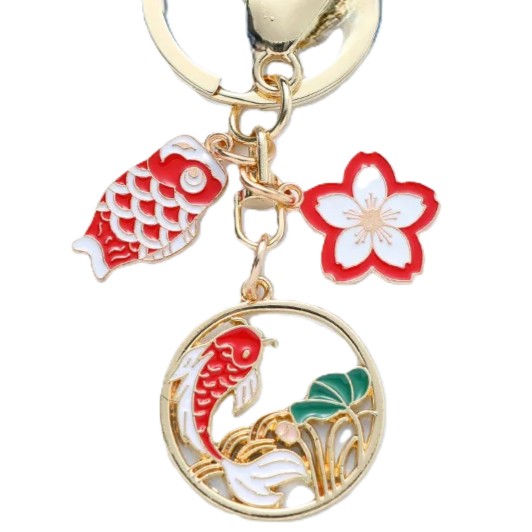 Portachiavi Smaltato di Kiki Consegne a Domicilio (2 Varianti) 13 Portachiavi Fushi